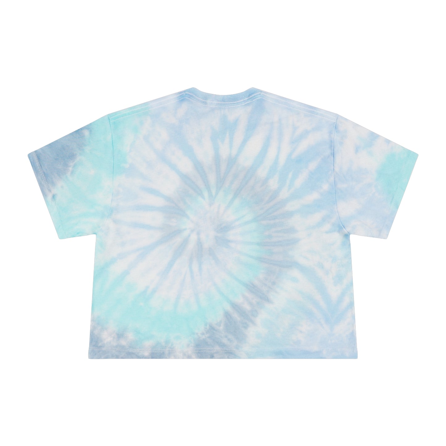 Tie Dye Crop Top - Fit Monkeys logo in the front, blank back