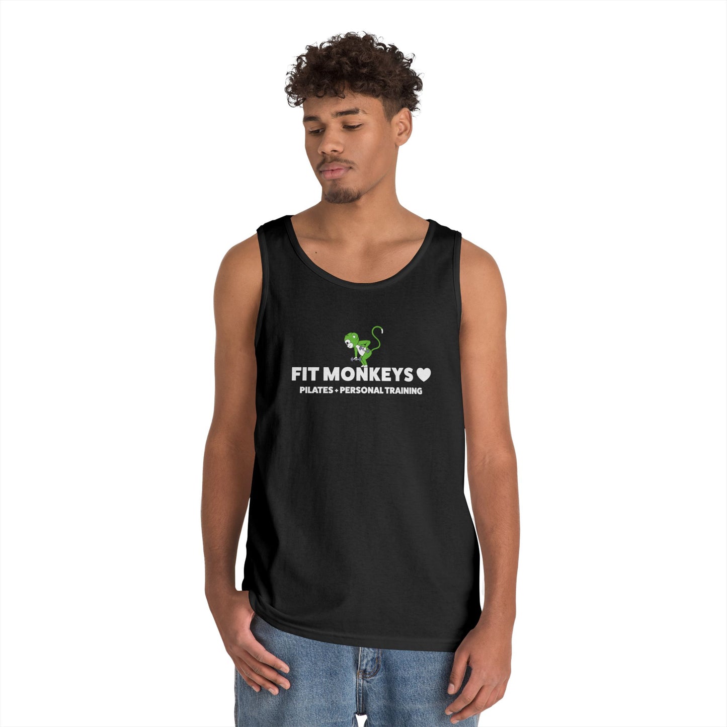 Fitness Tank Top for Monkey Lovers - Perfect for Gym, Workout, Pilates, Training, Casual Wear