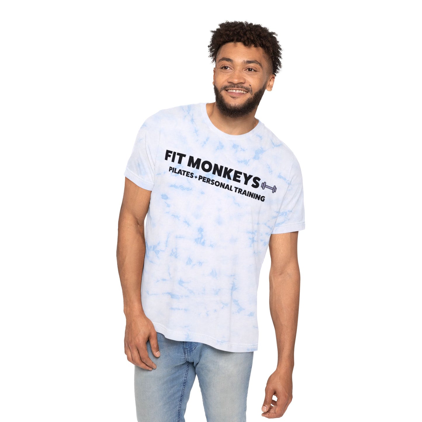Bananas For Exercise Tie-Dye T-Shirt