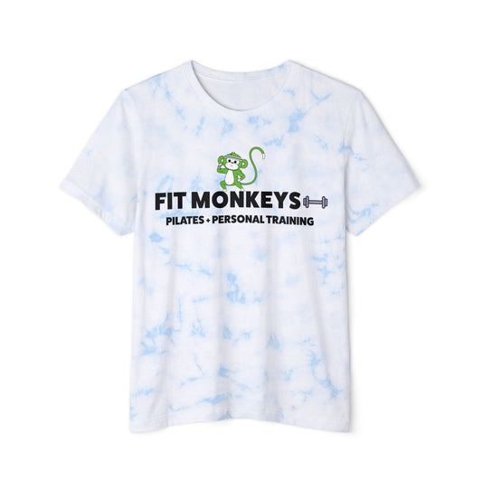 Busy Leveling Up Tie-Dye sky T-Shirt