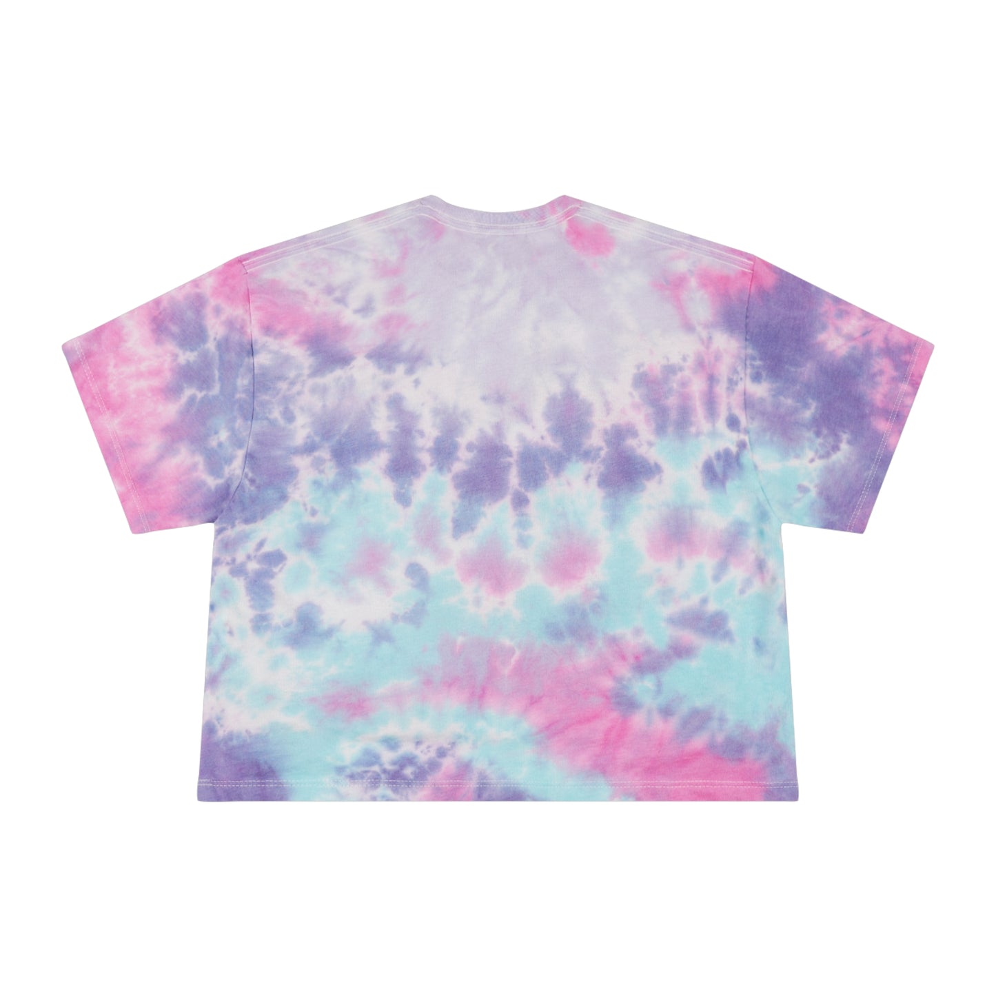 Tie Dye Crop Top - Fit Monkeys logo in the front, blank back