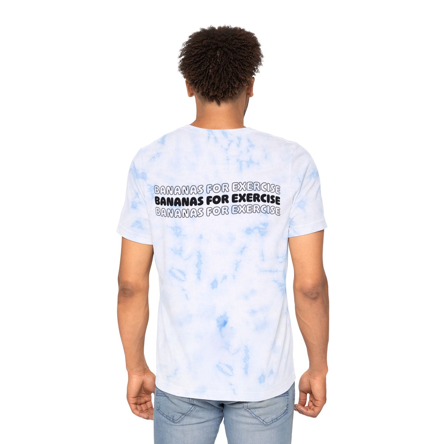 Bananas For Exercise Tie-Dye T-Shirt