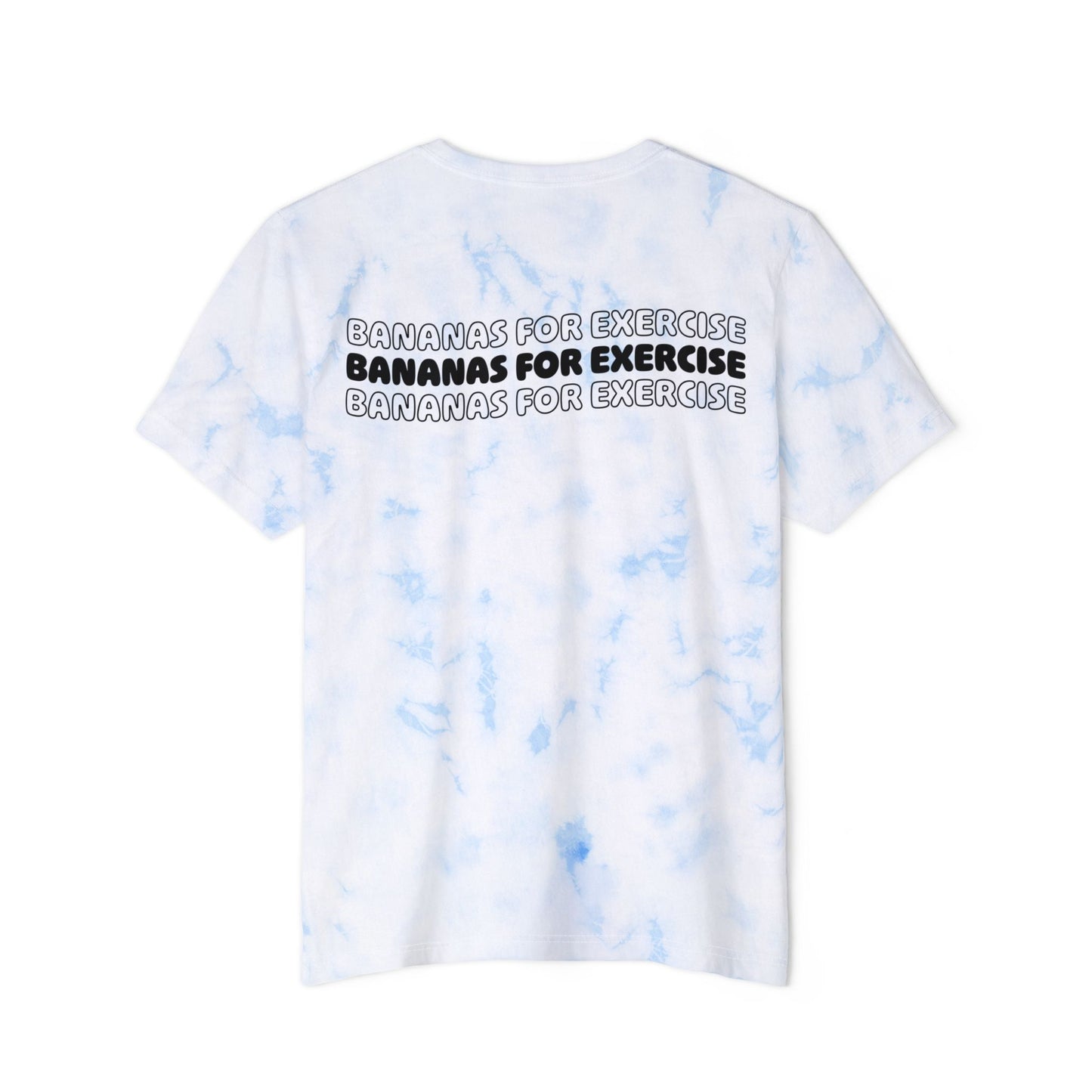 Bananas For Exercise Tie-Dye T-Shirt