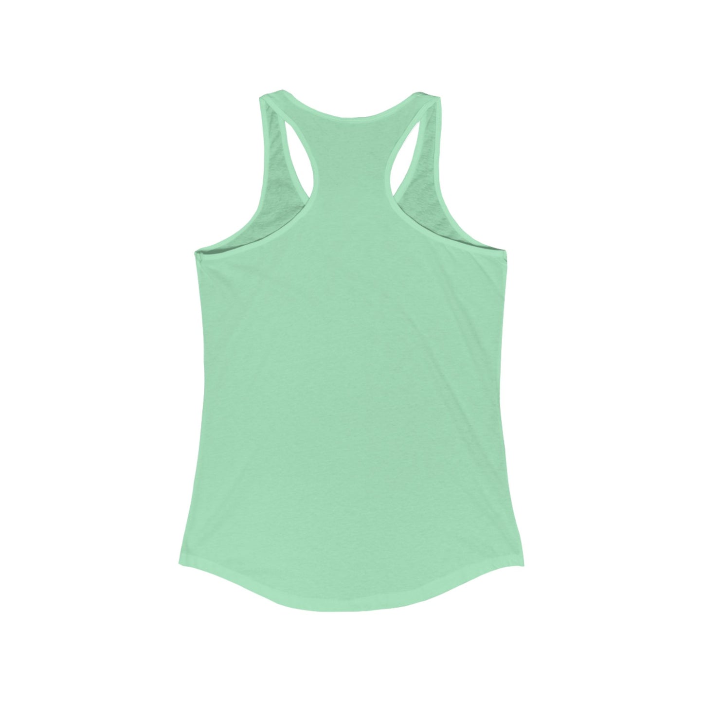 Fit Monkeys Cobra Monkey with 🧡 - Women's Ideal Racerback Tank in mint!