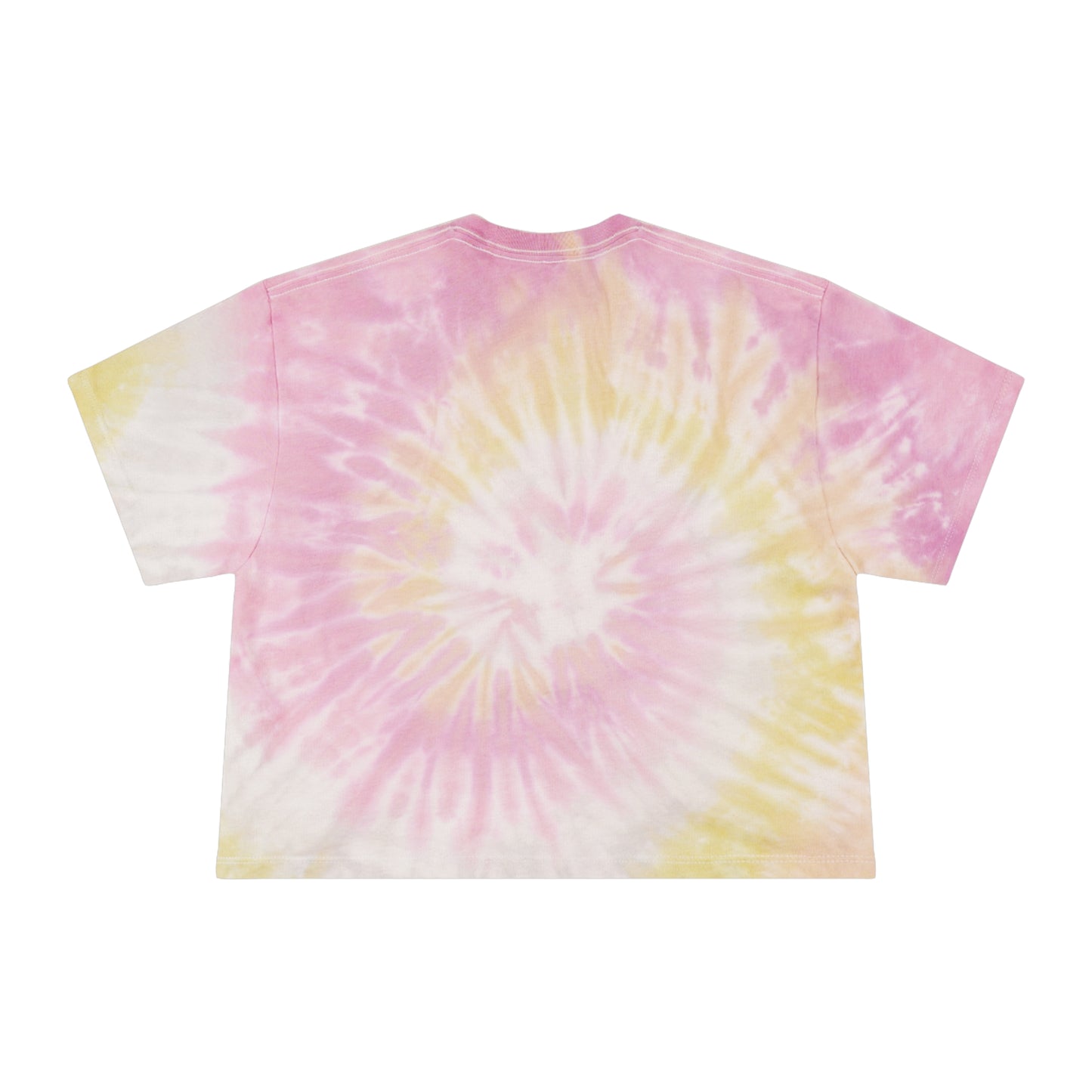 Tie Dye Crop Top - Fit Monkeys logo in the front, blank back